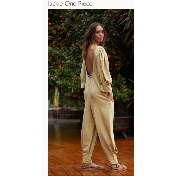 Free People Jackie One Piece Jumpsuit NWT Size Medium - Picture 8 of 15